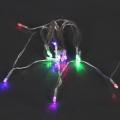 A-216 светодиодная гирлянда длиной 2м 20 LED прозрачный провод, USB