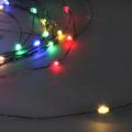 A-929 MIX гирлянда светодиод."Роса",темно-зел.провод,100м,1000LED,в компл.с трансфор.-контроллер,ПДУ