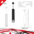 16001-0.9-001LD 300mm GU10 BK светильник точ.
