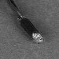 A-020 LED WT светодиодная "бахрома" 3x0.6м 140LED черный провод влагозащ., морозостойкий