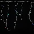 A-056R RGB светодиодная гирлянда "бахрома" 5x0.6м 180LED белый провод влагозащищен.