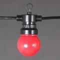 A-967 MIX гирлянда светодиодная 5м, 10LED, насадки "Шарик", чёрный провод