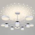 13288-4.3-10 "L" Белый+Хром светильник потолочный