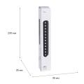 13002-9.3-001UR magnetic LED12W BK CCT+SMART