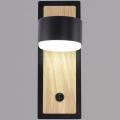 12540-0.2-01 BK+WOOD светильник настенный