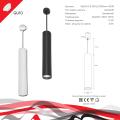 16002-0.9-001LD 300mm GU10 BK светильник точ.