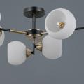 IL0469-6CSQ-24 BK AB LIBRA светильник потолочный
