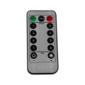 A-929 MIX гирлянда светодиод."Роса",темно-зел.провод,100м,1000LED,в компл.с трансфор.-контроллер,ПДУ