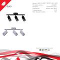 16001-9.5-003CT SPOT LIGHT GU10 WT светильник точ.