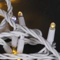 A-504 WW/W FLASH гирлянда светодиодная, белый провод 10м, 100LED, 24V, морозоустойчивая, влагозащищ.
