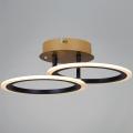CLL 03107-0.3-02 BK+WOOD светильник потолочный