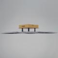 CLL 04107-0.3-2+2 BK+WOOD светильник потолочный