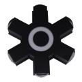 08231-9.2-007U LED4W+6*3W RGB BK светильник настенный