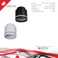 53001-9.5-001IL GX53+LED3W BK светильник точ.