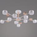 03758-0.3-10 WT+WOOD GX53 светильник потолочный
