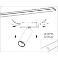 13005-9.3-001UR magnetic LED12W BK