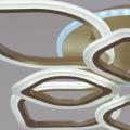 CLL 08388-0.3-4+4A MATT GOLD (RGB) светильник потолочный