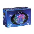 A-019A LED RGB гирлянда светодиодная 5м, зеленый провод