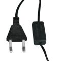A-002A LED RGB гирлянда светодиодная 10м 100LED c насадками "шарик", зеленый провод