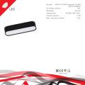 13001-9.3-001UR magnetic LED6W BK CCT+SMART