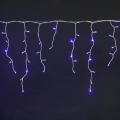 A-056R BL/WT FLASH светодиодная гирлянда "бахрома" 5x0.6м 180LED белый провод влагозащищен.