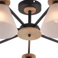 01625-0.3-07 "L" BK+WOOD светильник потолочный