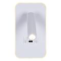 86204-9.2-001KT LED12W+USB WT "L" светильник настенный