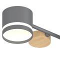 68730-0.3-10 GX53 GREY+WOOD светильник потолочный