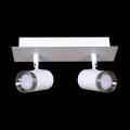 84281-9.5-002RT LED2*5W WT+SN светильник точ. поворотный