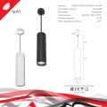 16002-0.9-001LD 200mm GU10 BK светильник точ.