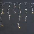 A-056R WW/W FLASH светодиодная гирлянда "бахрома" 5x0.6м 180LED белый провод влагозащищен.