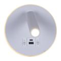 86203-9.2-001KT LED12W+USB WT светильник настенный