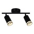 16001-9.5-002CT SPOT LIGHT GU10 BK светильник точ.