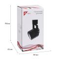 16021-9.3-001CT MR16 BK светильник трековый