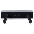 86213-9.2-001CT LED9+6W BK светильник точ.
