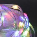 A-509 MIX гирлянда светодиодная, 30м, 300LED "Капля", 220V, прозрачный шлейф, с контроллером
