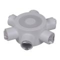 86973-9.2-007U LED2W+6*1W WT светильник настенный