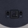 86203-9.2-001KT LED12W+USB BK светильник настенный