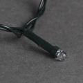 A-019A LED RGB гирлянда светодиодная 5м, зеленый провод