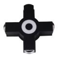 08231-9.2-005U LED3W+4*3W RGB BK светильник настенный