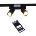 13005-9.3-002UR magnetic LED2x5W BK CCT+SMART