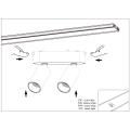 13005-9.3-002UR magnetic LED2x5W BK CCT+SMART