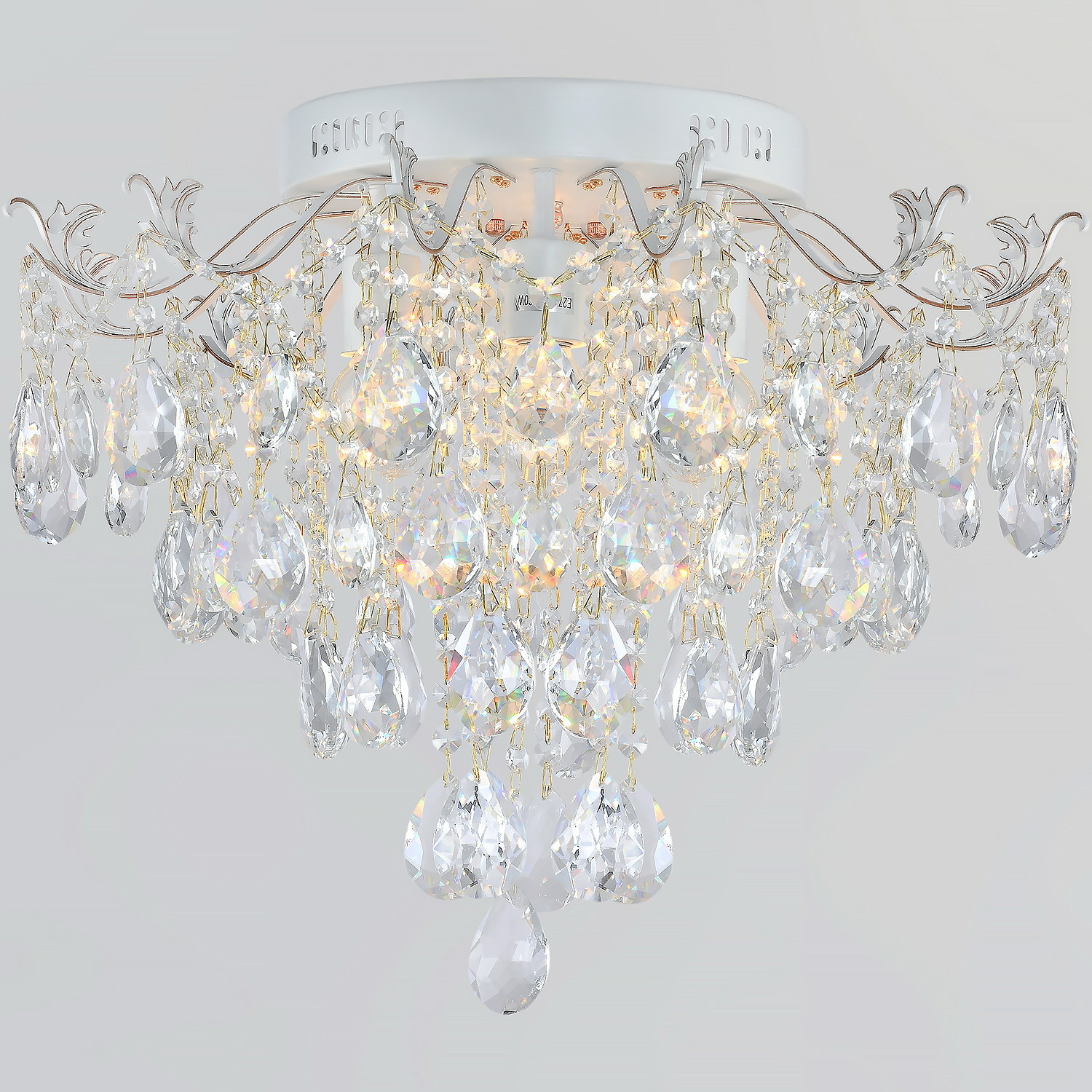 04037-0.3-06 WH+GOLD PN светильник потолочный