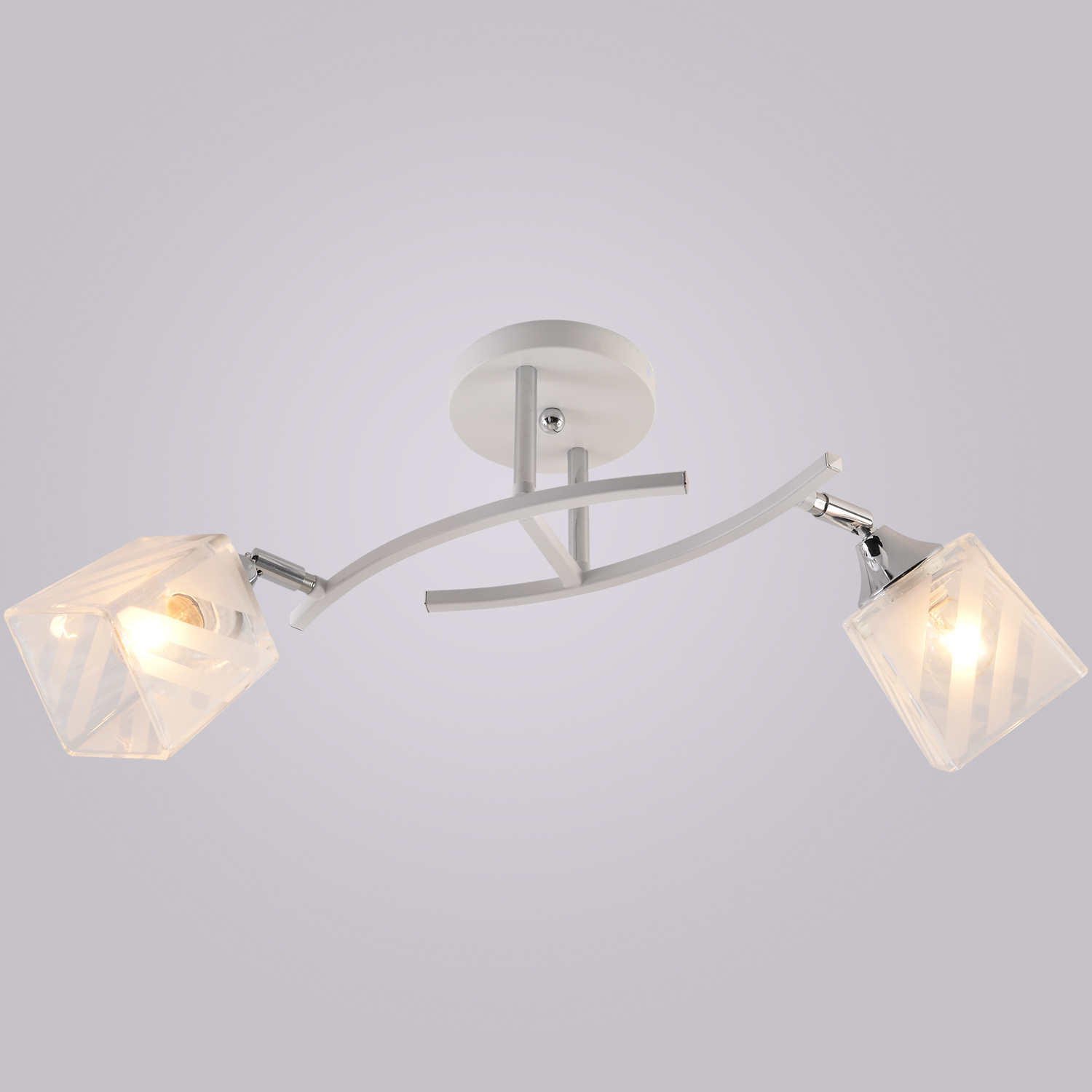 01593-0.3-02 WH+CR светильник потолочный