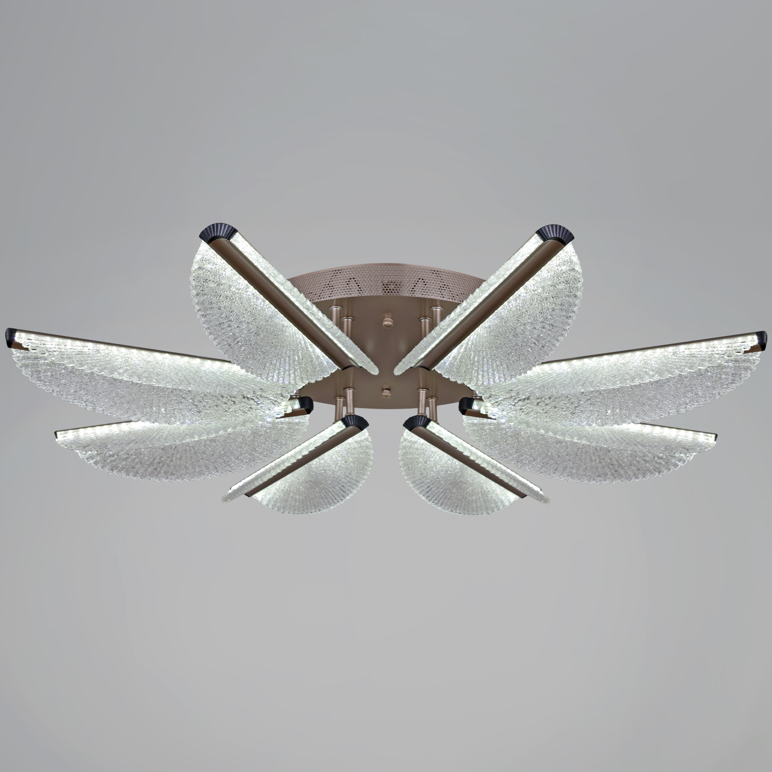 00490-0.3-08L champagne silver светильник потолочный