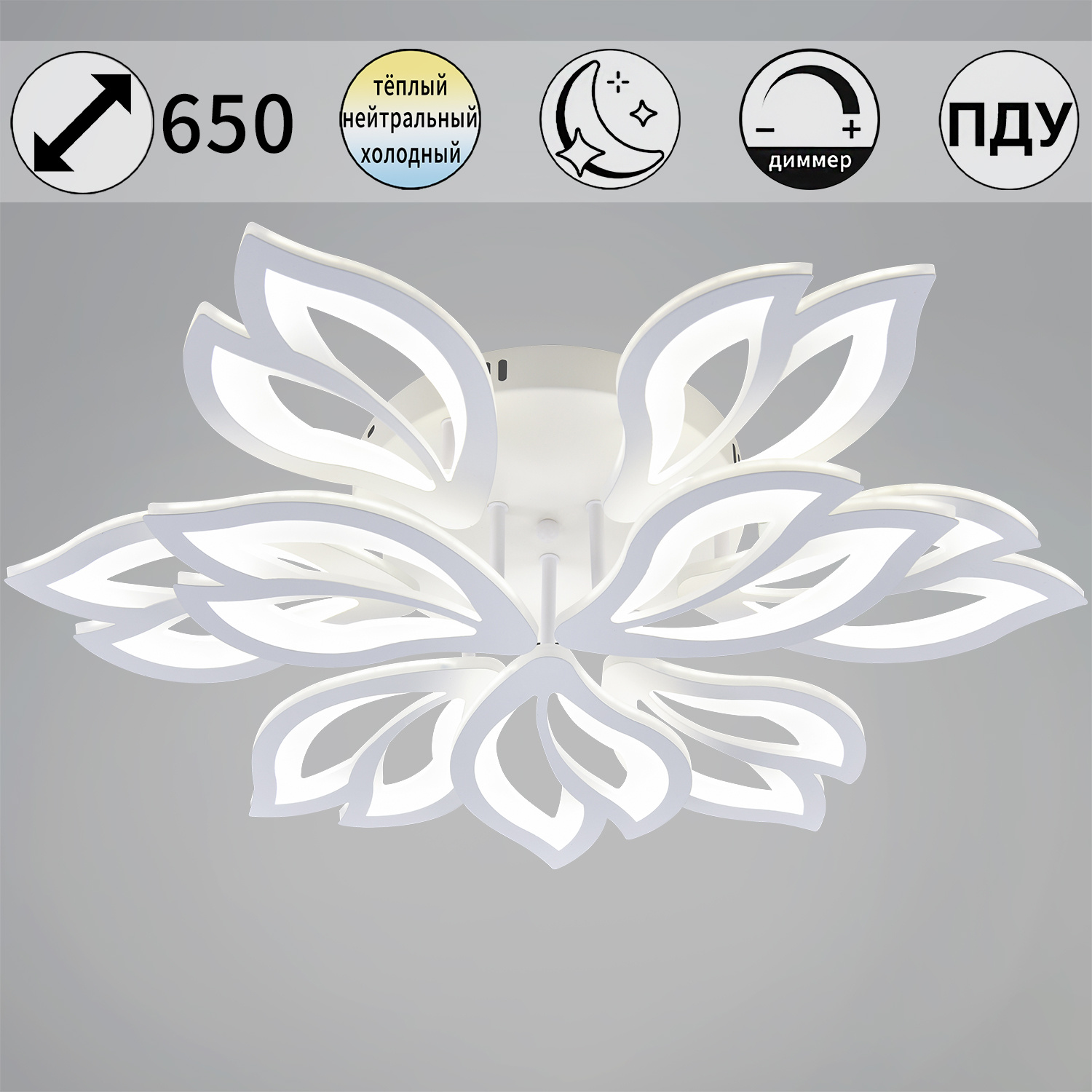 85162-0.3-6+3 светильник потолочный