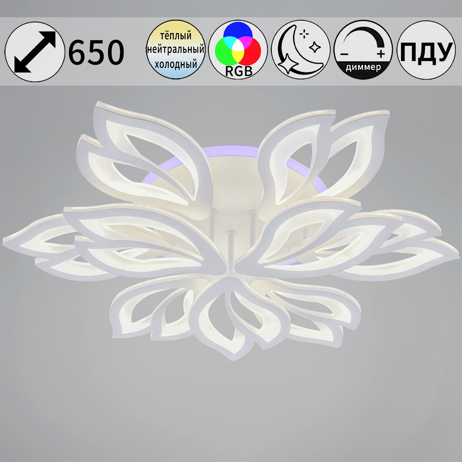 85162-0.3-6+3C светильник потолочный