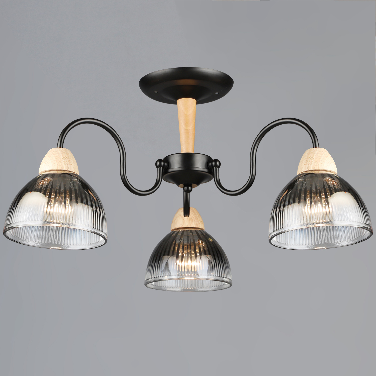 69660-0.3-03 BK+WOOD светильник потолочный