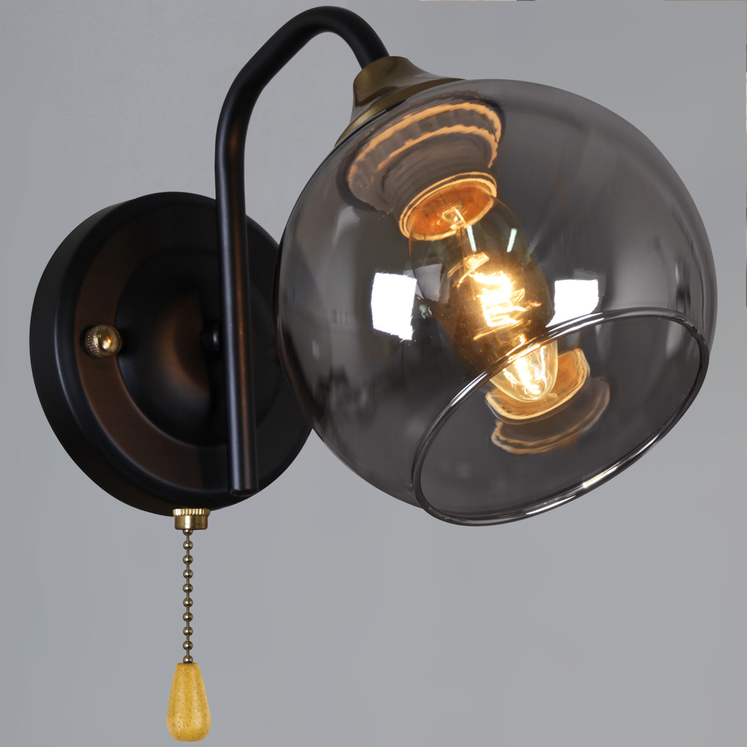 01070-0.2-01 BK+COP светильник настенный