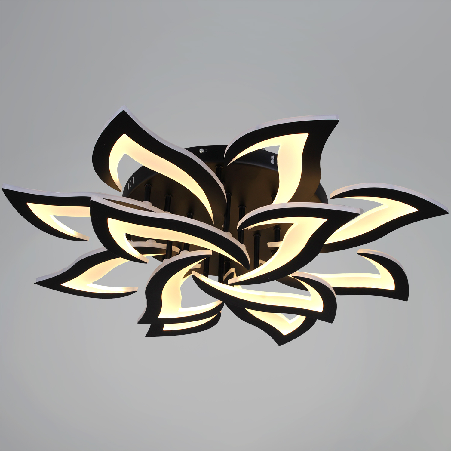 30150-0.3-8+4 BK светильник потолочный